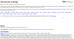 Desktop Screenshot of eurobuslines.info