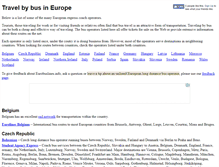 Tablet Screenshot of eurobuslines.info